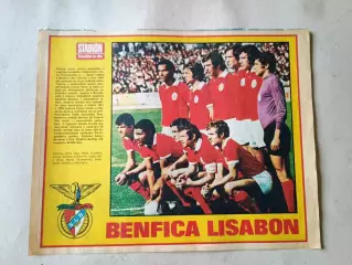 Плакат из журнала Стадион- Benfica 11