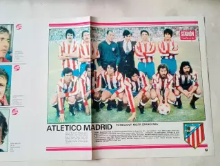 Плакат из журнала Стадион- Atletico