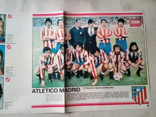 Плакат из журнала Стадион- Atletico 2