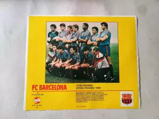 Плакат из журнала Стадион- Barcelona