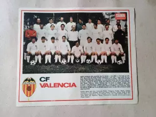 Плакат из журнала Стадион- Valencia