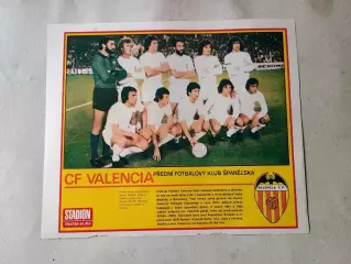 Плакат из журнала Стадион- Valencia 4