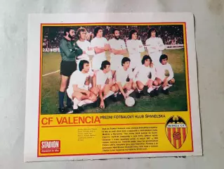 Плакат из журнала Стадион- Valencia 6