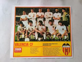 Плакат из журнала Стадион- Valencia 8