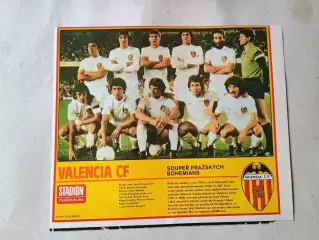 Плакат из журнала Стадион- Valencia 9