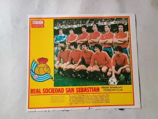 Плакат из журнала Стадион- San Sebastian 4