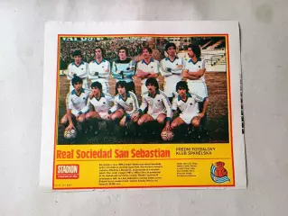 Плакат из журнала Стадион- San Sebastian 7