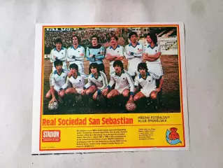 Плакат из журнала Стадион- San Sebastian 8