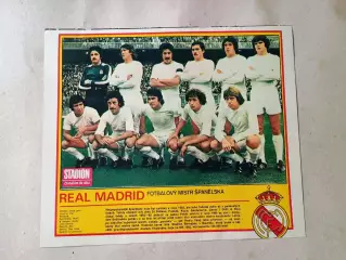 Плакат из журнала Стадион- Real