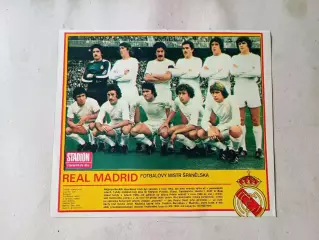 Плакат из журнала Стадион- Real 2