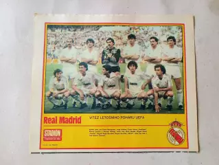 Плакат из журнала Стадион- Real 4