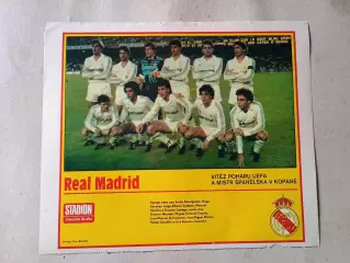 Плакат из журнала Стадион- Real 6