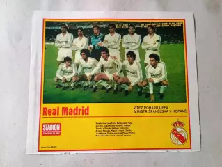 Плакат из журнала Стадион- Real 7