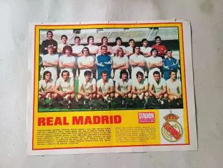 Плакат из журнала Стадион- Real 9