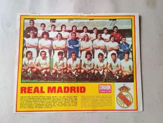 Плакат из журнала Стадион- Real 11