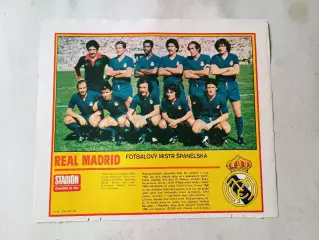 Плакат из журнала Стадион- Real 15