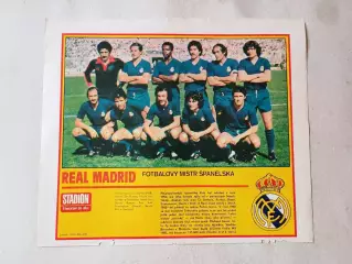 Плакат из журнала Стадион- Real 16