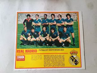 Плакат из журнала Стадион- Real 17