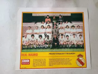 Плакат из журнала Стадион- Real 18