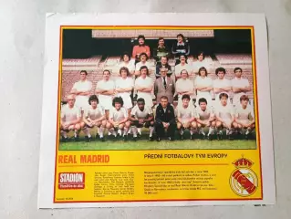 Плакат из журнала Стадион- Real 19