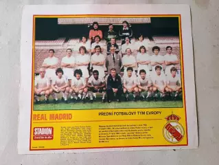 Плакат из журнала Стадион- Real 20