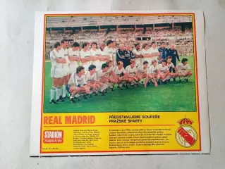 Плакат из журнала Стадион- Real 22