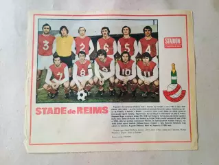 Плакат из журнала Стадион- Reims 2