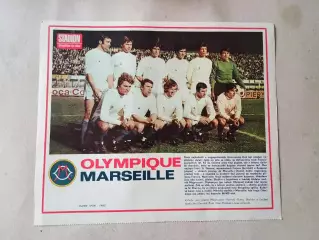 Плакат из журнала Стадион- Marseille 2