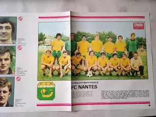 Плакат из журнала Стадион- Nantes 4