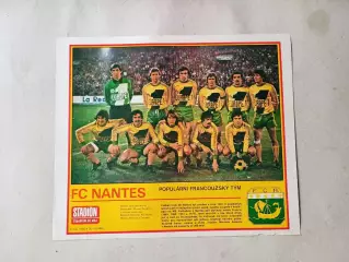 Плакат из журнала Стадион- Nantes 7