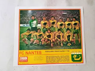 Плакат из журнала Стадион- Nantes 8
