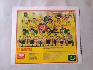 Плакат из журнала Стадион- Nantes 9