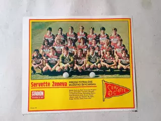 Плакат из журнала Стадион- Servette 6