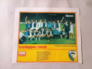 Плакат из журнала Стадион- Grasshoppers 2