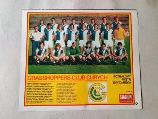 Плакат из журнала Стадион- Grasshoppers 4