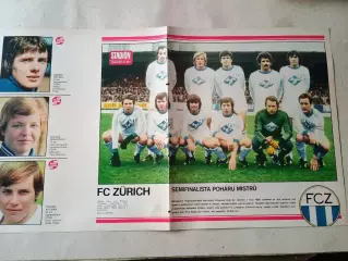 Плакат из журнала Стадион- Zurich