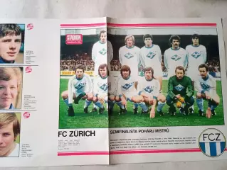 Плакат из журнала Стадион- Zurich 2