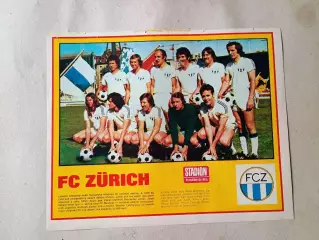 Плакат из журнала Стадион- Zurich 4