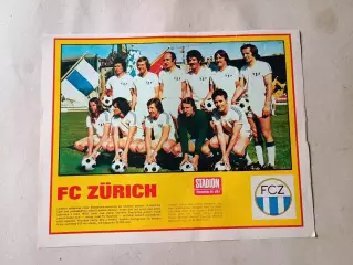 Плакат из журнала Стадион- Zurich 5