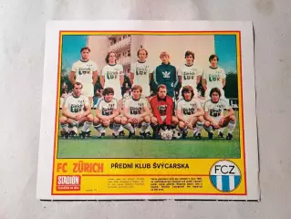 Плакат из журнала Стадион- Zurich 10