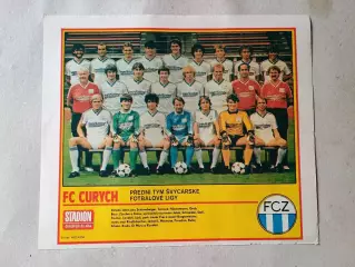 Плакат из журнала Стадион- Zurich 15