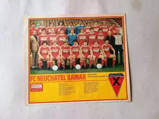 Плакат из журнала Стадион- Neuchatel 2