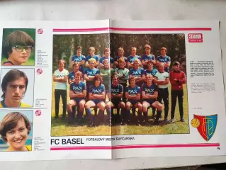 Плакат из журнала Стадион- Basel 2