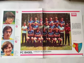 Плакат из журнала Стадион- Basel 3