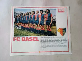 Плакат из журнала Стадион- Basel 5