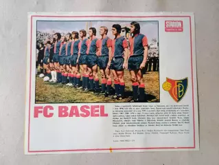 Плакат из журнала Стадион- Basel 6