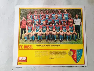 Плакат из журнала Стадион- Basel 9