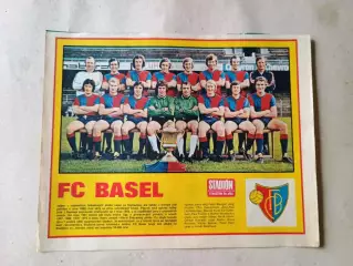 Плакат из журнала Стадион- Basel 10