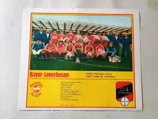 Плакат из журнала Стадион- Leverkusen