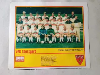 Плакат из журнала Стадион- Stuttgart 2